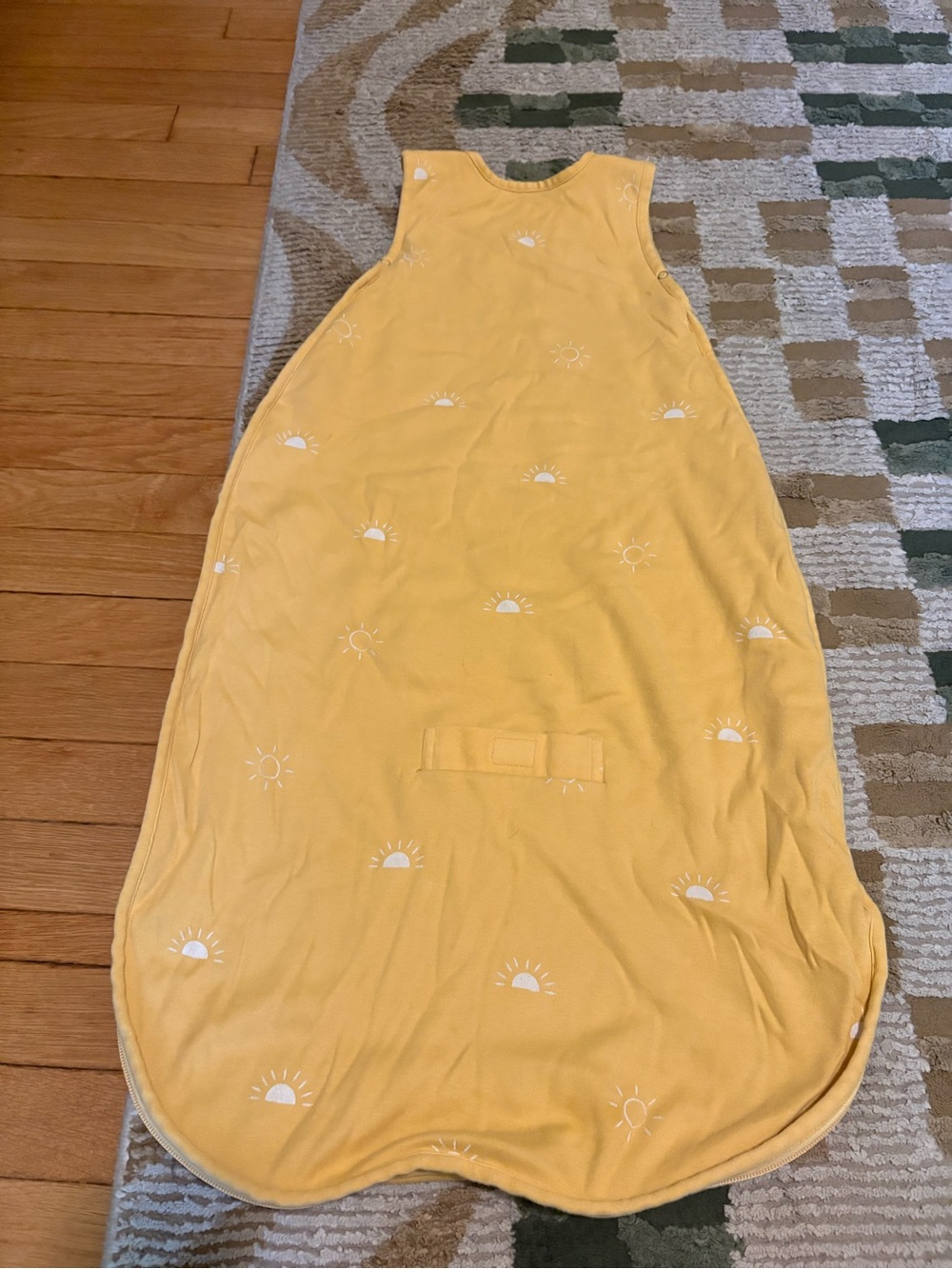 Yellow Sun Print Toddler Sleep Sack - Brand Unspecified